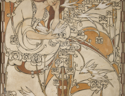 Le portrait féminin dans les sgraffites à Bruxelles.